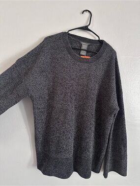 Matty M Charcoal Gray Crewneck Sweater